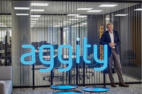 Oscar Pierre, presidente y CEO de aggity en la nueva sede. Oscar Pierre, presidente y CEO de aggity en la nueva sede.