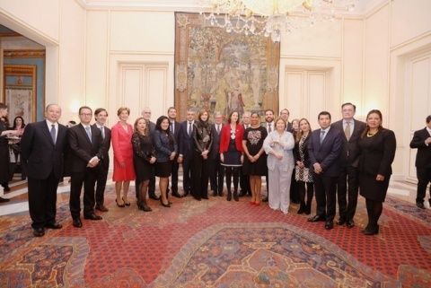El encuentro con los responsables de Turismo iberoamericanos. El encuentro con los responsables de Turismo iberoamericanos.
