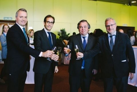 Marc Rodr&iacute;guez, Pau Relat, Olivier Ginon y Constant&iacute; Serrallonga.