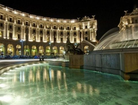 Palazzo Naiadi en Roma.