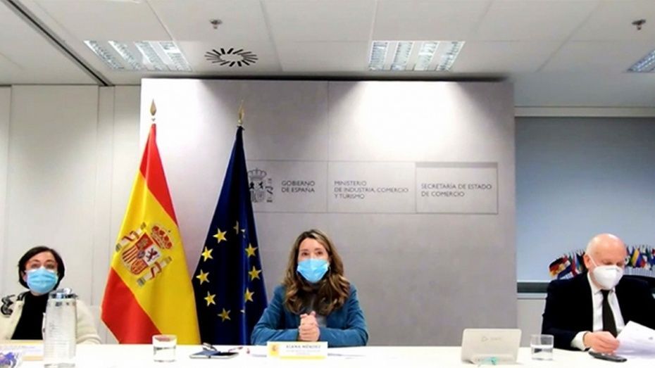 La secretaria de Estado de Comercio inaugura el CII.
