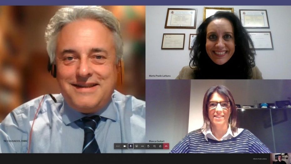Enric Tic&oacute;, Presidente FETEIA-OLTRA, Blanca Guitart, Directora FETEIA-OLTRA y Marta Prado, Directora Gerente de INCOTRANS&reg;-International Business Group.
