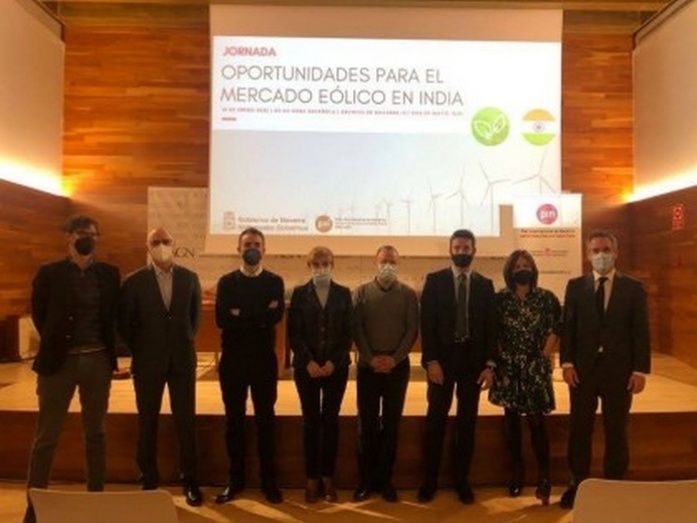 Jornada "Oportunidades del mercado e&oacute;lico en India".