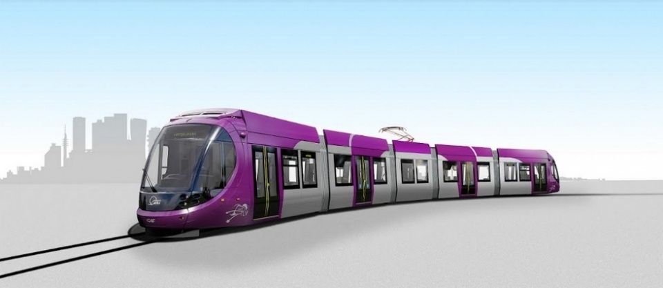 Dise&ntilde;o de unidad Purple Line para Tel Aviv.