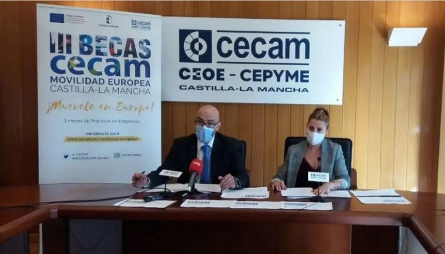 Presentación de las Becas CECAM, Movilidad Europea C-LM. Presentación de las Becas CECAM, Movilidad Europea C-LM.