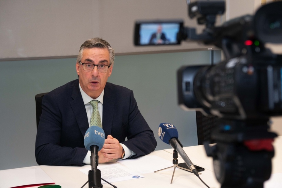Juan Luis Sánchez, presidente del Clúster. Juan Luis Sánchez, presidente del Clúster.