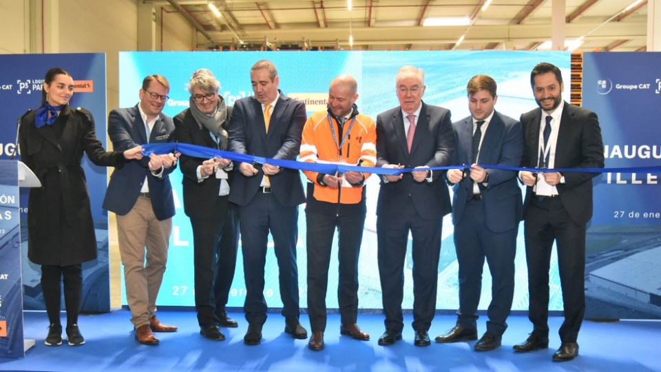 El operador log&iacute;stico Groupe CAT pone en marcha sus nuevas instalaciones de m&aacute;s de 28.000 m 2 a tan solo 34 kil&oacute;metros de Madrid.