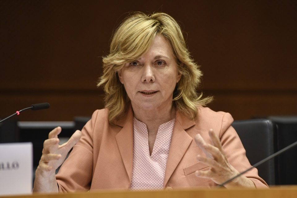La eurodiputada popular Pilar del Castillo. La eurodiputada popular Pilar del Castillo.