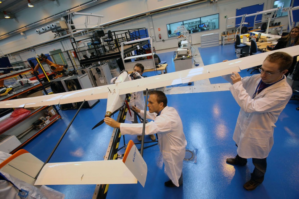 Imagen aeron&aacute;utica UAV CATEC.