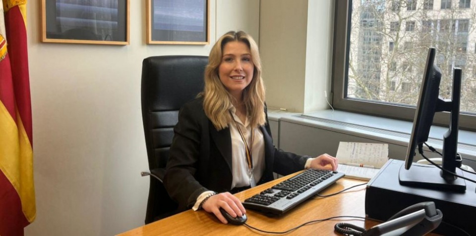 Mar&iacute;a Palacios ser&aacute; la nueva directora de la Oficina de Arag&oacute;n en Bruselas.DGA