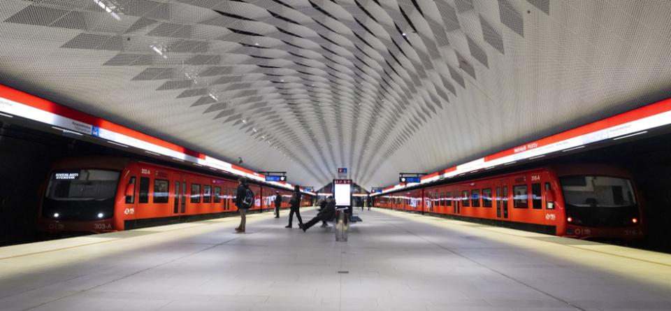 Metro de Helsinki, Finlandia.