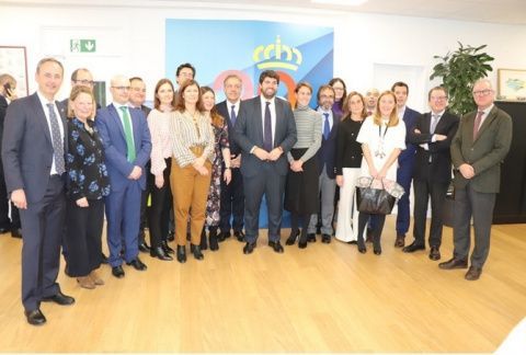 El jefe del Ejecutivo regional, Fernando L&oacute;pez Miras, inaugur&oacute; la nueva sede de la oficina de la Regi&oacute;n de Murcia en Bruselas.
