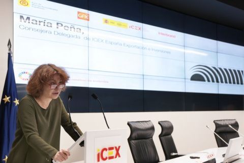 María Peña, Consejera de ICEX. María Peña, Consejera de ICEX.