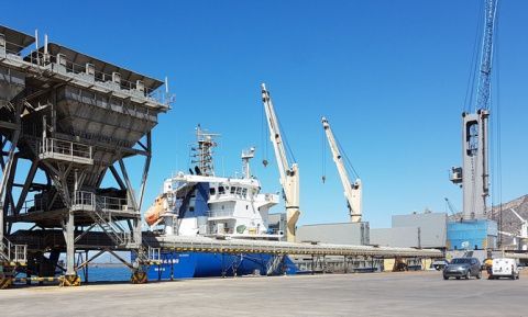 En graneles s&oacute;lidos, el incremento ha sido del 13,11%.