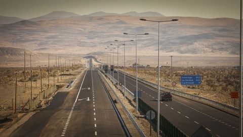 Sacyr autopista Rutas del Algarrobo Chile.