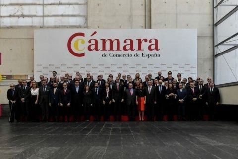Foto de familia, Pleno de la Cámara de España. Foto de familia, Pleno de la Cámara de España.