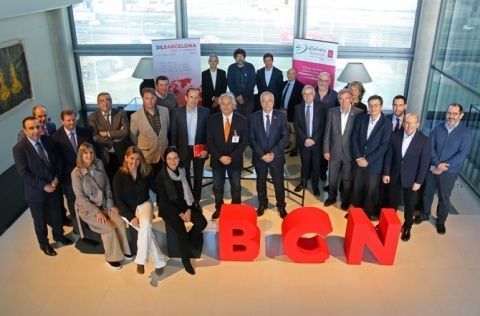 Reunión del Comité Organizador en las oficinas del Consorci de la Zona Franca de Barcelona. Reunión del Comité Organizador en las oficinas del Consorci de la Zona Franca de Barcelona.