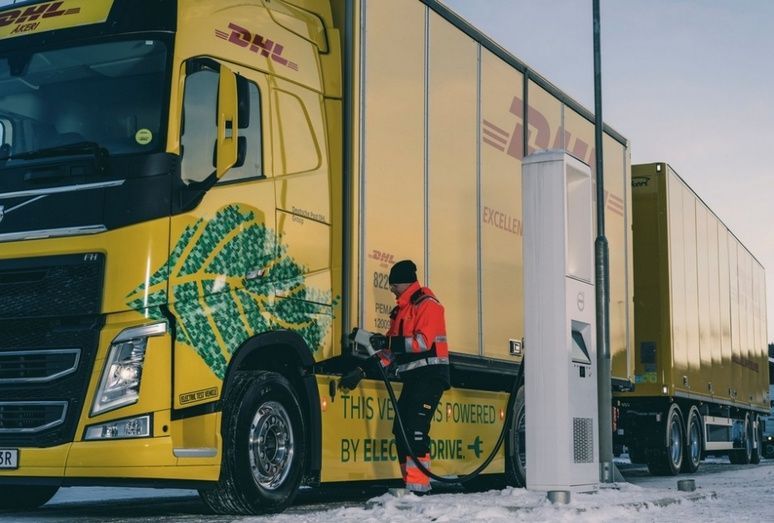 DHL Freight Volvo.