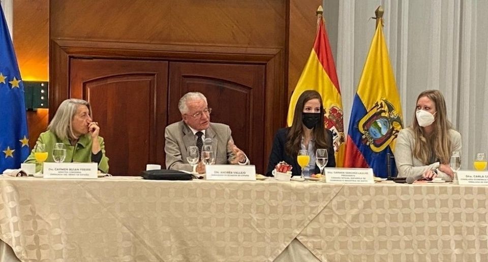 Evento organizado por la C&aacute;mara Oficial Espa&ntilde;ola de Comercio e Industrias de Quito.