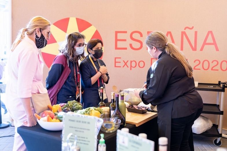 Showcookings de productos andaluces.