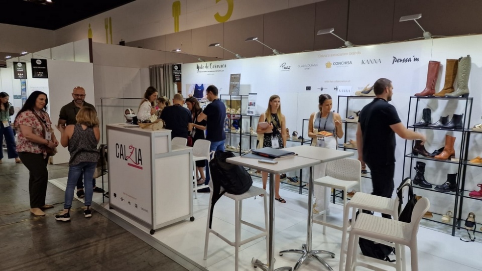 Stand de Calzia en la feria &lsquo;Life Instyle&rsquo; de Sidney.
