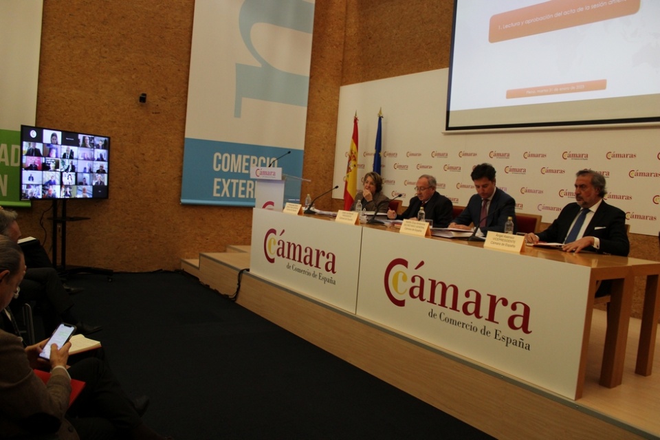Pleno C&aacute;mara de Espa&ntilde;a celebrado el 31 de enero de 2023.