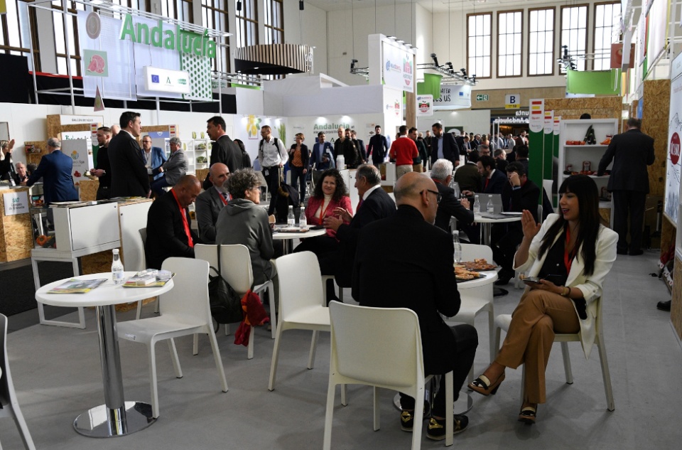 La participaci&oacute;n de Andaluc&iacute;a en Fruit Logistica est&aacute; cofinanciada por la Uni&oacute;n Europea.