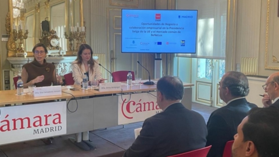 Jornada "Oportunidades de negocio y colaboraci&oacute;n empresarial en la presidencia belga de la UE y el mercado com&uacute;n de Benelux".