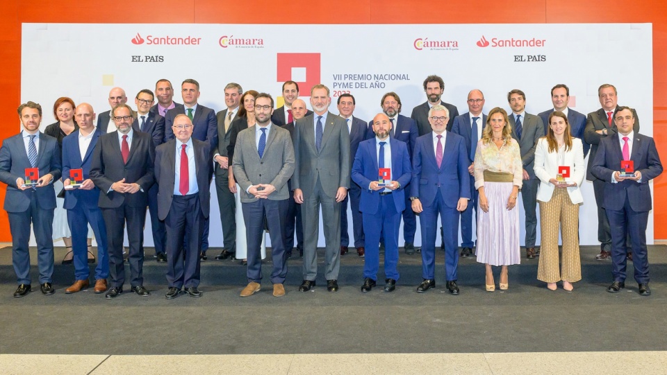 [Img #57412] Premio Nacional Pyme del A&ntilde;o 2023 (Foto de archivo, Banco Santander)