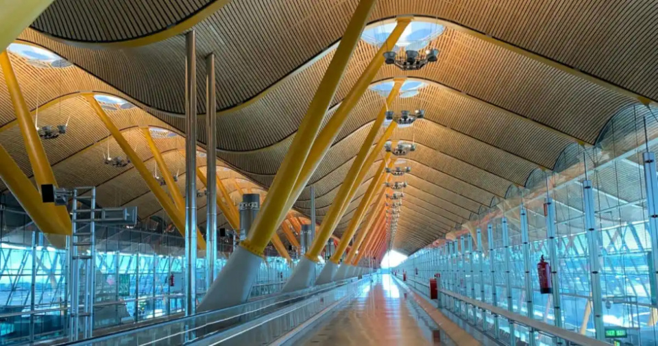 Aeropuerto Madrid-Barajas.
