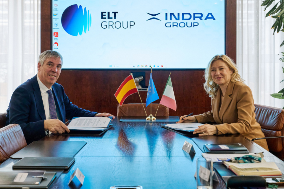 Indra y ELT Group firman alianza estratégica en Defensa Multidominio. Indra y ELT Group firman alianza estratégica en Defensa Multidominio.