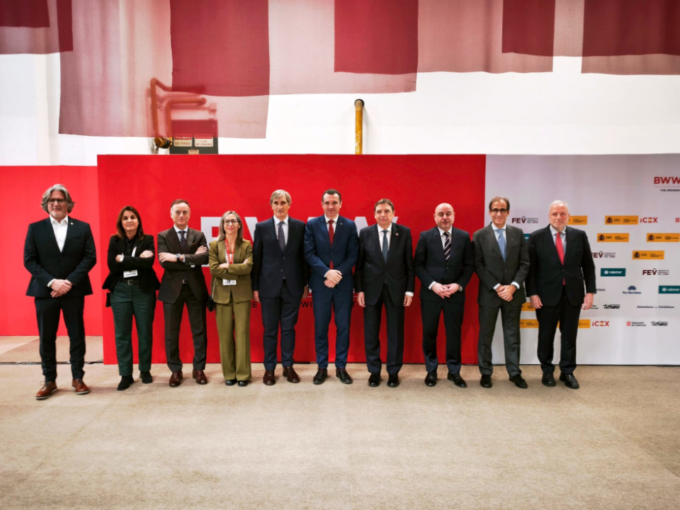 Inauguración de la VI edición de Barcelona Wine Week. Inauguración de la VI edición de Barcelona Wine Week.