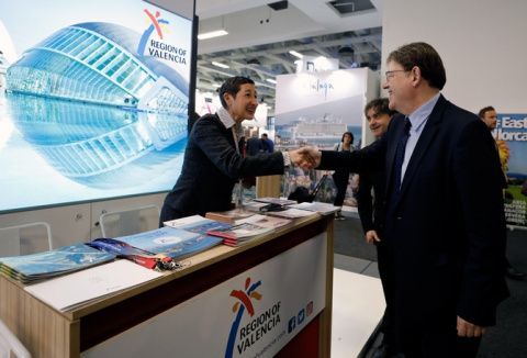 El president de la Generalitat, Ximo Puig, de visita en la Feria Internacional de Turismo de Berl&iacute;n (ITB).