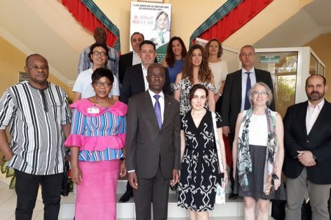 Directivos de la Cámara Burkinabe, delegación de IPEX. Directivos de la Cámara Burkinabe, delegación de IPEX.