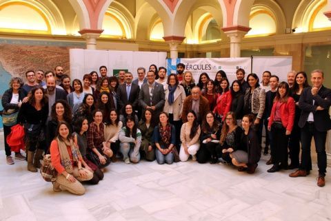 Foto de Grupo, Presentación Hércules II. Foto de Grupo, Presentación Hércules II.