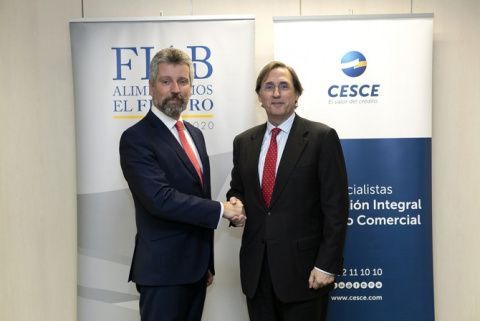 . A la firma han asistido el presidente de FIAB, Tom&aacute;s Pascual G&oacute;mez-Cu&eacute;tara, y el presidente de CESCE, Fernando Salazar Palma.