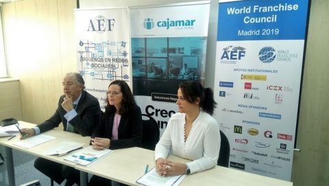 Rueda de prensa AEF-Cajamar La Franquicia en España 2019. Rueda de prensa AEF-Cajamar La Franquicia en España 2019.