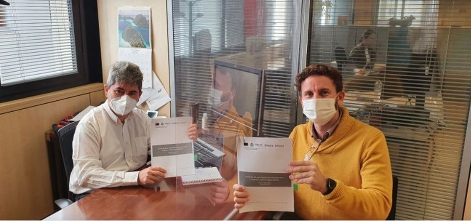 Una de las sesiones de trabajo con una empresa beneficiaria de Xpande Digital en 2020. Una de las sesiones de trabajo con una empresa beneficiaria de Xpande Digital en 2020.