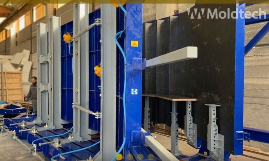 Moldtech, molde para construcci&oacute;n de escaleras prefabricadas.