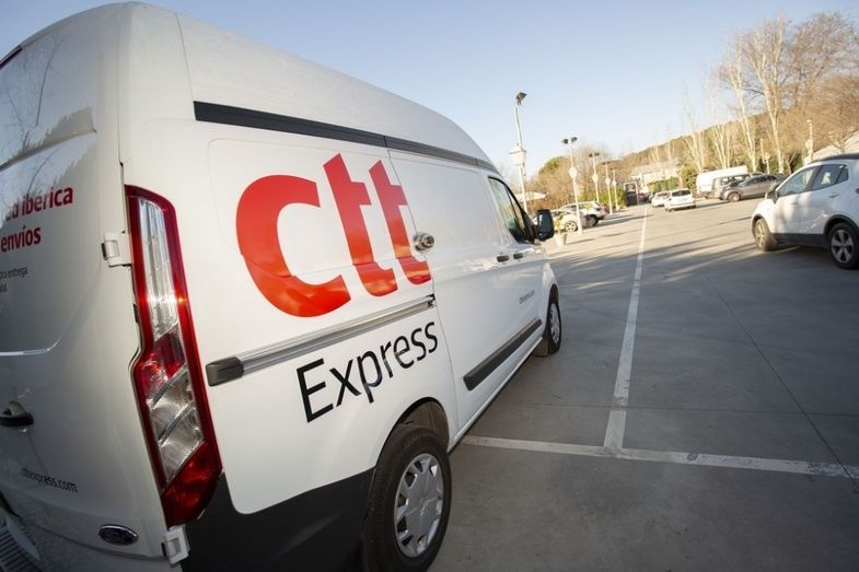 CTT Express, furgoneta.