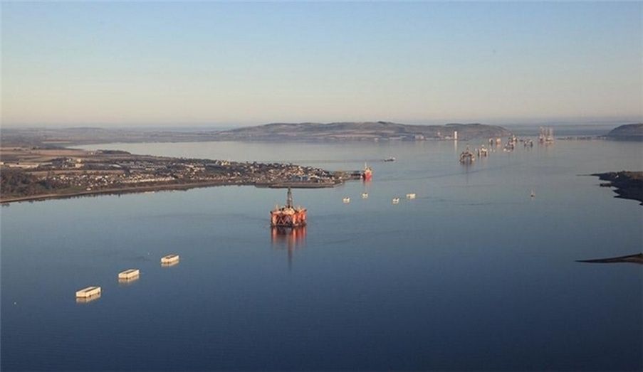 Puerto de Cromarty Firth. Puerto de Cromarty Firth.