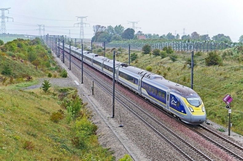 Eurostar (Imagen de Erich Westendarp). Eurostar (Imagen de Erich Westendarp).