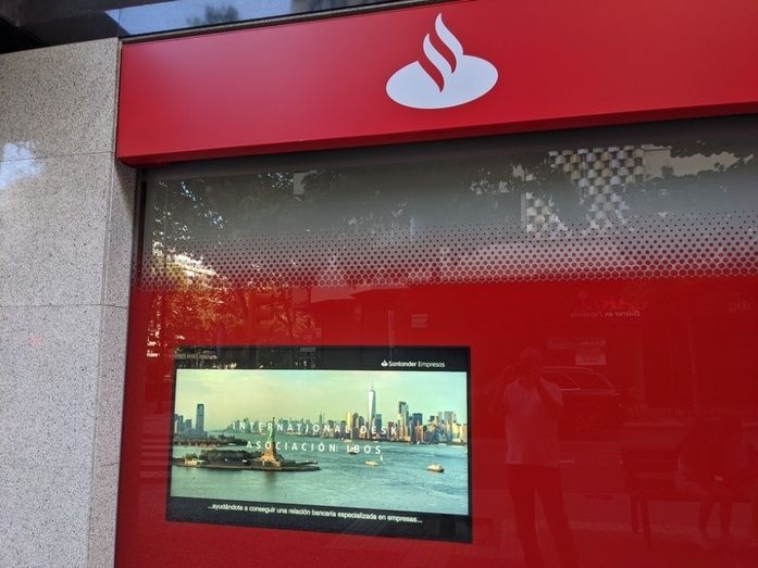Banco Santander.