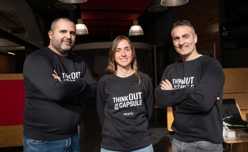 Equipo fundador de Incapto. Equipo fundador de Incapto.