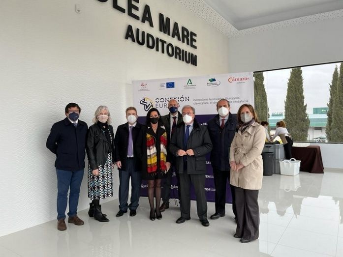 Delegaci&oacute;n de C&oacute;rdoba en Antequera encabezada por Antonio D&iacute;az.