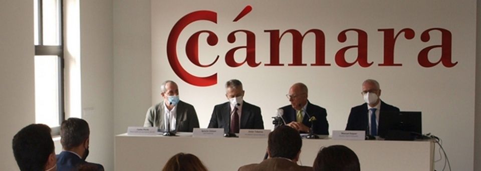 Jornada celebrada en la C&aacute;mara de Comercio para analizar el impacto de la guerra en Ucrania.