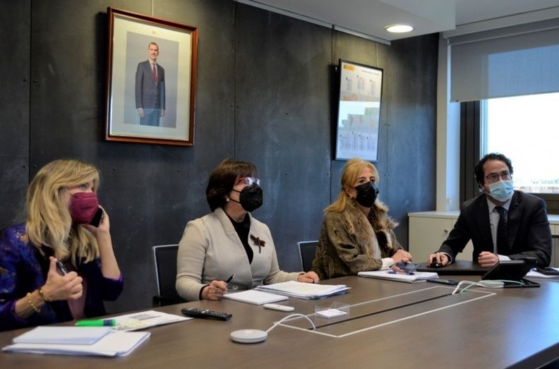 Segunda reuni&oacute;n entre la Secretar&iacute;a de Estado de Comercio y empresas espa&ntilde;olas afectadas por el conflicto Rusia-Ucrania.
