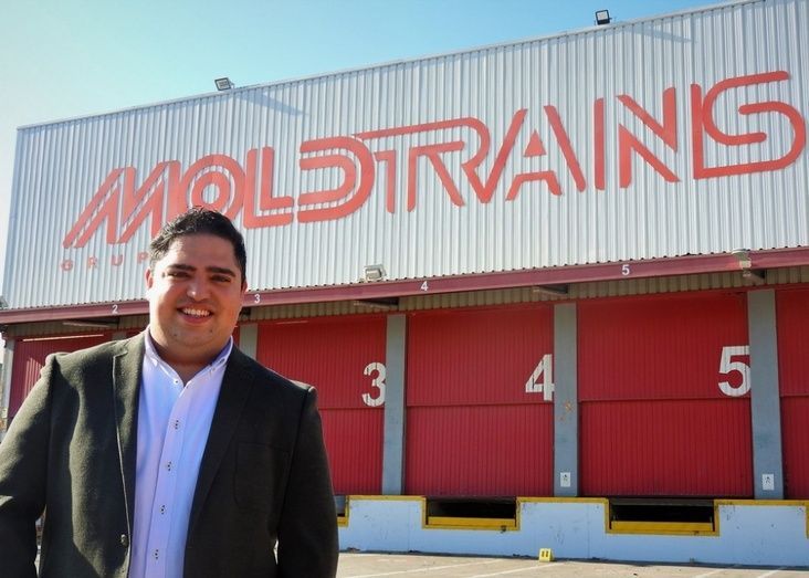 Alejandro Moldes, responsable de la divisi&oacute;n de transporte mar&iacute;timo con Canarias, Baleares, Ceuta y Melilladel Grupo Moldtrans.