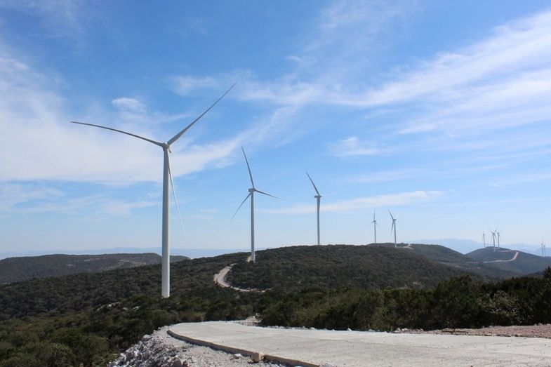 El proyecto de construcci&oacute;n del Parque E&oacute;lico Santiago en Guanajuato, M&eacute;xico.