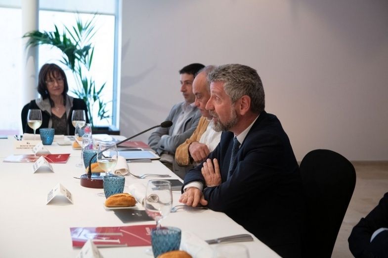 La intervención de Fernando Salazar, presidente ejecutivo de Cesce. La intervención de Fernando Salazar, presidente ejecutivo de Cesce.